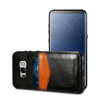 KISSCASE Luxury Wallet Leather Cases For Samsung Galaxy S8 S8 Plus Card Slots Case For Samsung Galaxy S7 S6 edge Cover Capa