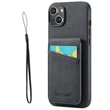 Flip Leather Card Slot Wallet Case for iPhone 14 13 12 series