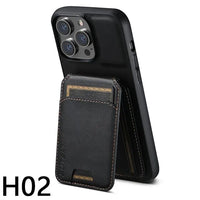 Standing Card Holder Wallet Leather Case For iPhone 15 14 13 12 series