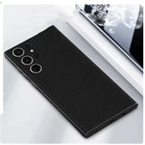 High-end Leather Decal Skin Back Protector Film For Samsung S23 S22 Ultra Plus