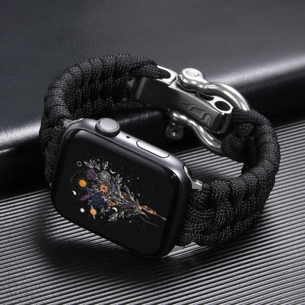Sport Survival Outdoor Bracelet Watch Strap for Apple Watch 44mm 42mm 38mm 40mm