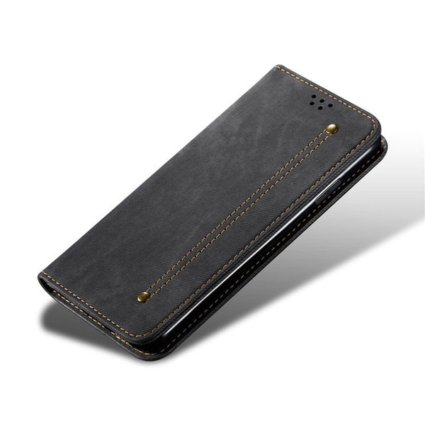Leather Texture Magnetic Flip Case for Samsung Galaxy S23 S22 S21 Ultra Plus