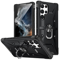 Armor Shockproof Holder Magnetic Case For Samsung Galaxy S23 S22 S21 Ultra Plus