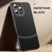 Lens Protection Soft Border Leather Case For iPhone 15 14 13 12 series