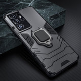 Shockproof Armor Case with Ring Stand for Samsung S22 S21 S20 Series