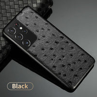 Premium Leather Case For Samsung S23 S22 S21 Ultra Plus