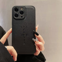 Style Soft Leather Case for iPhone 14 13 12 series