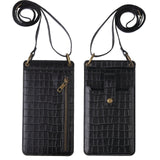 Crossbody Zipper Purse Handbag For iPhone 12 11 Series