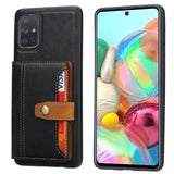 Business Wallet Leather Card Slots Holder Kickstand Case for Samaung S23 S22 S21 series