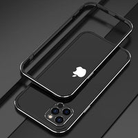 Original Luxury Aluminum Bumper Case Metal Frame Camera Lens for iPhone 12 Series