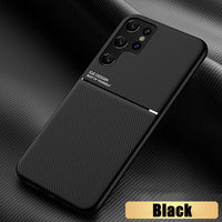 Magnet Silicone Case for Samsung Galaxy S22 S21 S20 Note 20 Ultra Plus FE