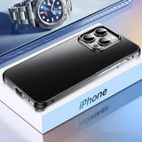 Metal Aluminium Alloy Ultra Thin Frosting Case For iPhone 15 14 series