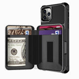 Luxury PU Leather Wallet Flip Buckle Case for iPhone 12 11 Pro Max