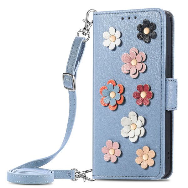 Card Slot Bracket Crossbody Lanyard Case for iPhone 13 12 11 Pro Max Mini