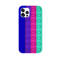 Push Bubble Soft Case For iPhone 12 11 Series