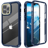 Rugged Heavy Duty Shockproof Dual Layer Case for iPhone 13 12 11 Pro Max Mini