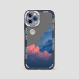 Sunset Clouds Pattern Camera Lens Protector Shockproof Case for iPhone 13 12 11 Series