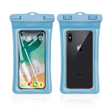 Universal Full View IP68 Floating Waterproof Bag Transparent Swimming Pouch For iPhone Samsung Xiaomi Redmi Phone