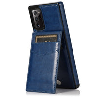 Vertical Flip Leather Multi Card Slot Wallet Case For Samsung Galaxy S21 S20 Note 20 Series