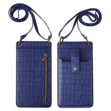 Crossbody Zipper Purse Handbag For iPhone 12 11 Series