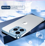 Metal Lens Camera Protection Bumper Case For iPhone 14 13 12 series