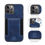 Leather Wallet Case for iPhone 13 12 11 Mini Pro Max