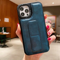 Luxury Wallet Cards Slot Leather Wristband Case For iPhone 14 13 12 series