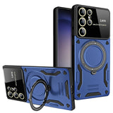 Shockproof Ring Stand Camera Protector Case for Samsung Galaxy S24 S23 S22 series