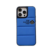 Puffer Fish Down Jacket Case for iPhone 14 13 12 series