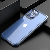 Luxury Armor Shockproof Transparent PC Clear Case for iPhone 12 11 Series