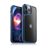 Carbon Fiber Shockproof Matte Case for iPhone 13 12 11 Pro Max Mini