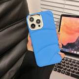 Liquid Silicon Down Jacket The Puffer Case For iPhone 15 14 13 series