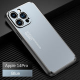 Luxury Metallic Aluminum Fall Prevention Cases For iPhone 14 13 12 series