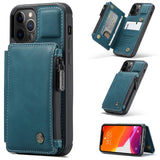 Flip Leather Wallet Case for iPhone 14 13 12 series