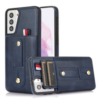 Wallet Leather Magnetic Stand Case for Samsung Galaxy S22 S21 S20 FE Plus Ultra