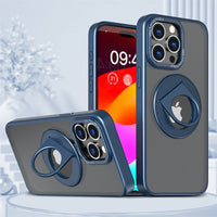 360° Rotating Stand Matte Magnetic Magsafe Holder Case For iPhone 14 13 12 series