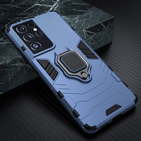 Shockproof Armor Case with Ring Stand for Samsung S22 S21 S20 Series