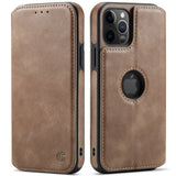 Slim Leather Magnetic Flip Wallet Card Holder Case For iPhone 13 12 Series