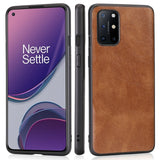 Luxury PU Leather Soft Silicone All inclusive Shockproof Phone Case for OnePlus 8 Series