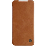 Slide Cover Camera Protection Flip Leather Case For Samsung Galaxy S22 Ultra Plus