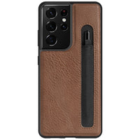 Slim Aoge Leather Case with S Pen Slot Protection Case for Samsung S21 Ultra 5G