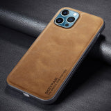 Luxury High Quality Car Magnetic Silicone Soft Shockproof PU Leather Phone Case For iPhone 12 11 Series