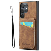 Flip Leather Card Slot Wallet Case for Samsung Galaxy S23 S22 Ultra Plus