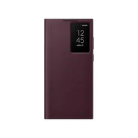 S View Flip High Quality Leather Case for Samsung Galaxy S22 Ultra