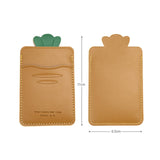 Fun Cute Animal Leather Back Portable Card Bag For iPhone 14 13 12 series
