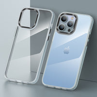 Luxury Armor Transparent Case for iPhone 14 13 12 series