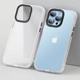 Luxury Matte Transparent Case for iPhone 14 13 12 series