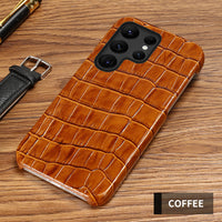 Luxury Leather Case for Samsung Galaxy S22 S21 S20 Note 20 Ultra Plus