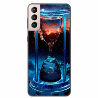 Marble Soft Silicone Phone Case For Samsung S21 Series