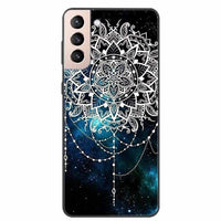 Marble Soft Silicone Phone Case For Samsung S21 Series